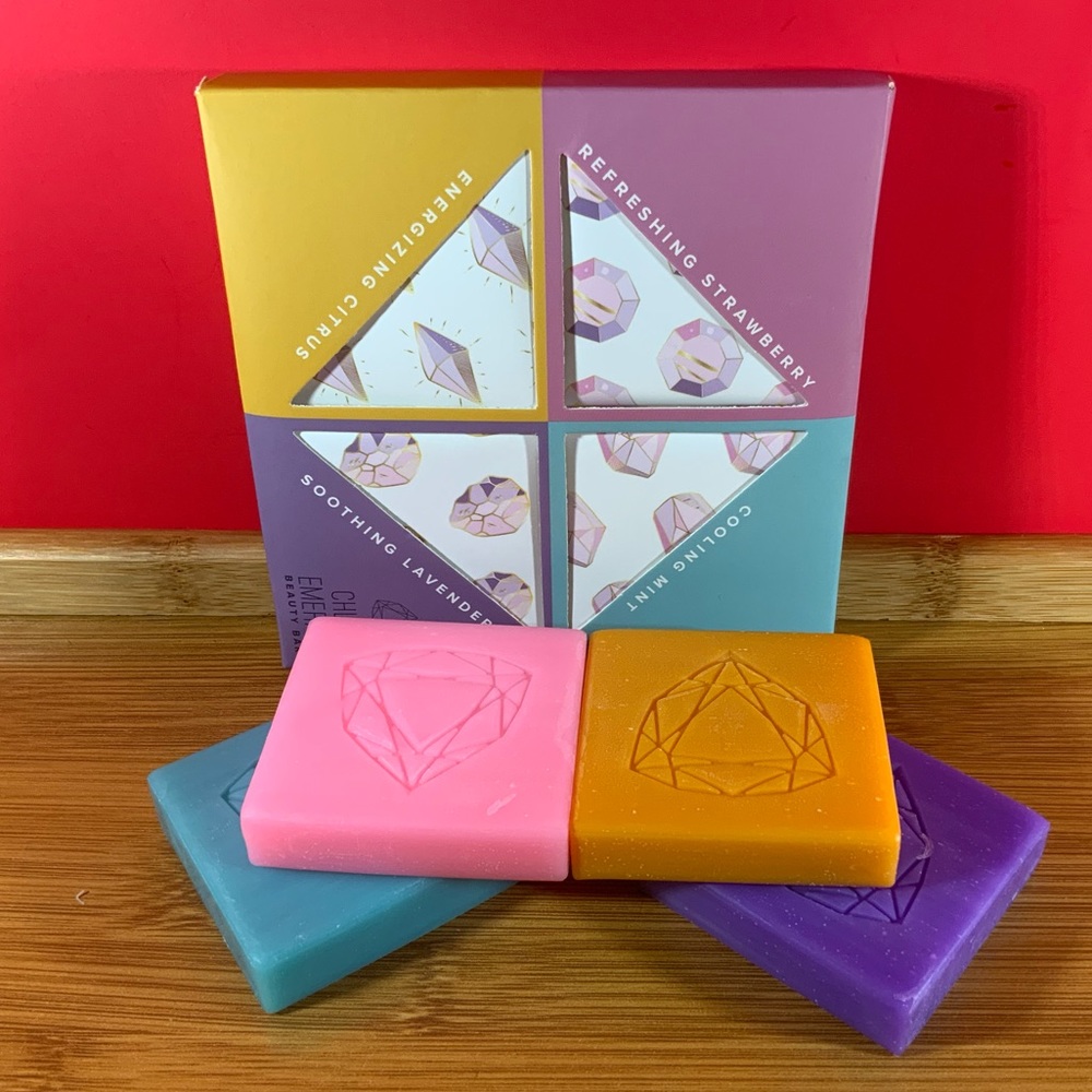 4 Piece Beauty Bar Soap Set
